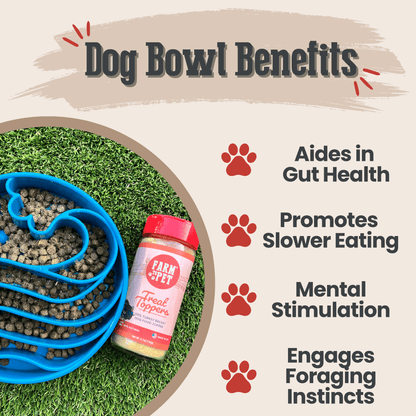 Slow Feeder Dog Bowls