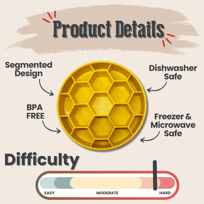 Slow Feeder Dog Bowls