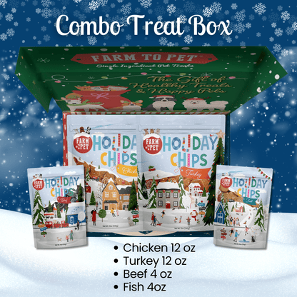 Santa Paws' Best Chipmas Dog Treat Box