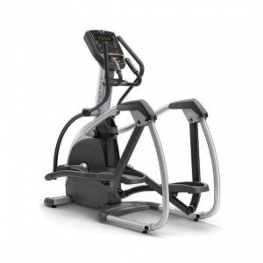 Johnson Health Tech Matrix E7xe Suspension Elliptical - E7xe Elliptical with Embedded 16" Capacitive Touchscreen, FitTouch Technology - E7XE-04