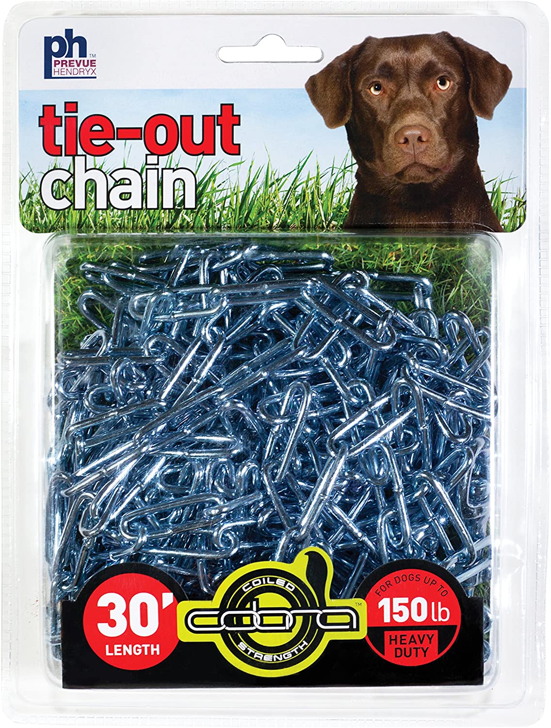 Prevue Pet Products 30 Foot Tie-out Chain Heavy Duty PawCounter.com