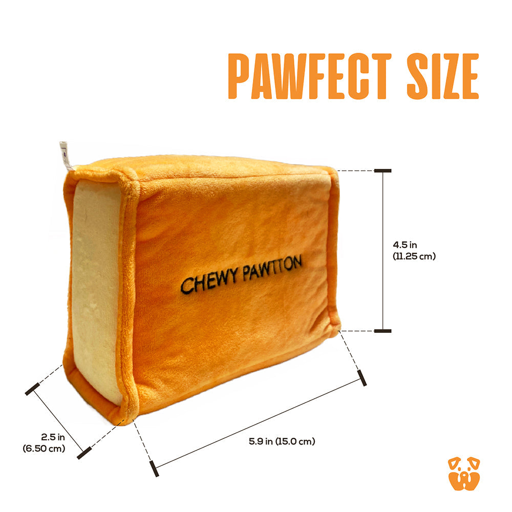 CHEWY PAWTTON PLUSH DOG TOY