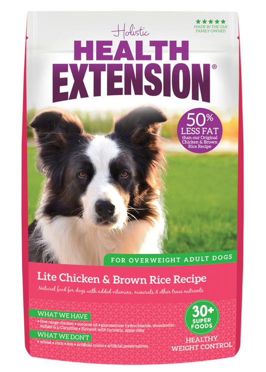 Health Extension All Life Stages Lite Original Chicken and Brown Rice Dog Food