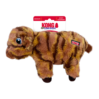 Kong Dog Low Stuff Stripes Cow