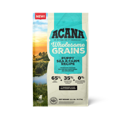 Acana WholePrey Grains Puppy Sea and Farm Recipe Dry Dog Food bag by The Family Pet