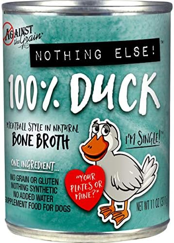 The Family Pet 100 percent duck wet dog food in natural bone broth no grain or gluten