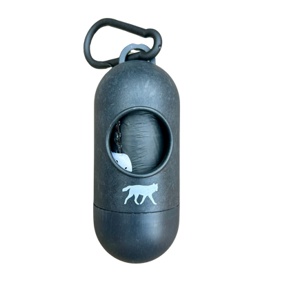 Bio-based Dog Poop Bags with Bamboo Dispenser