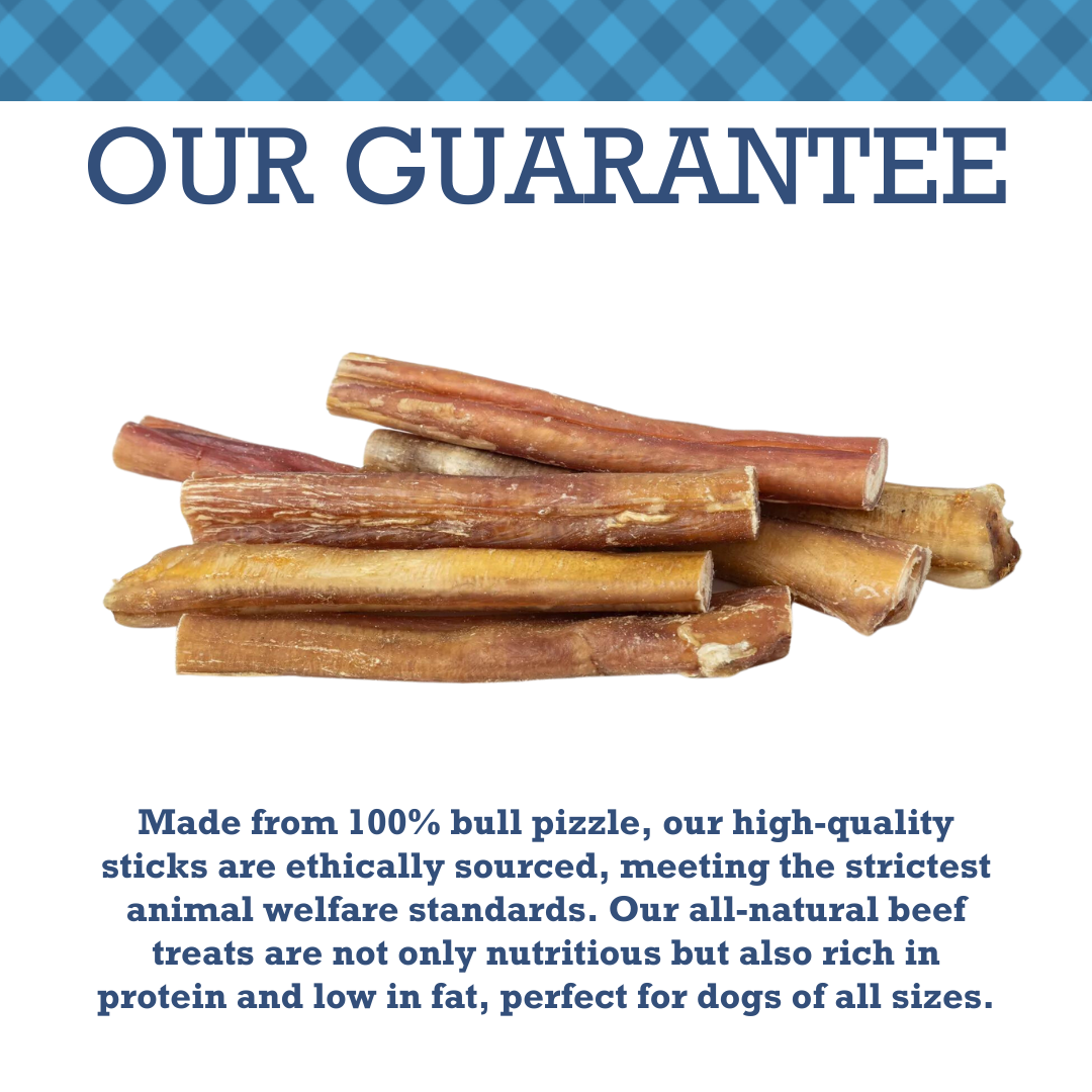 American Pet Supplies all natural beef bully sticks dog treats made from 100 percent bull pizzle