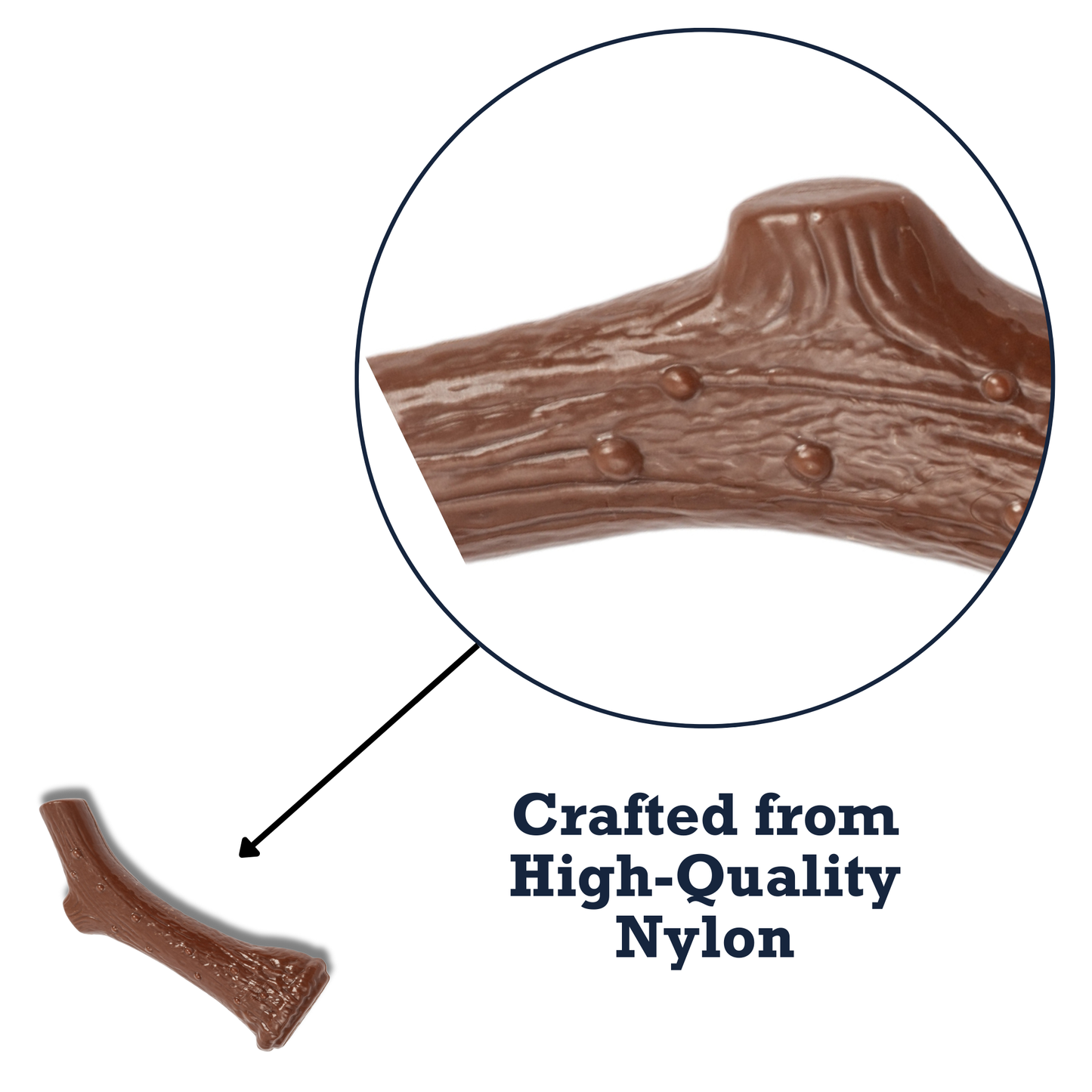 American Pet Supplies nylon antler dog chew toy crafted from high quality durable nylon