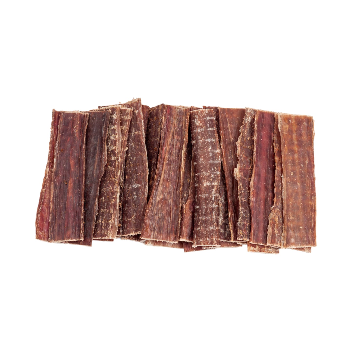 American Pet Supplies all natural beef dog treats in thin, rectangular strips perfect for training rewards