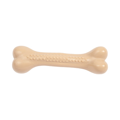 American Pet Supplies chicken flavored dog chew bone with textured surface for dental health
