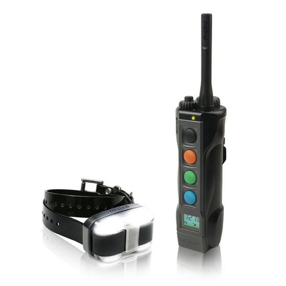 Dogtra 1 mile remote dog trainer with handheld remote and adjustable dog training collar