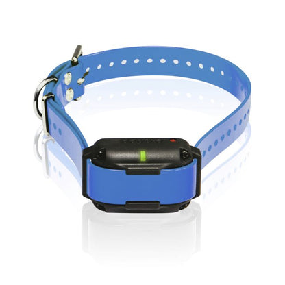 Dogtra Edge RT extra collar in blue with adjustable strap and black receiver for dog training