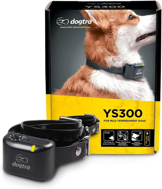Dogtra no bark collar for small dogs YS300 with adjustable fit for mild temperament dogs