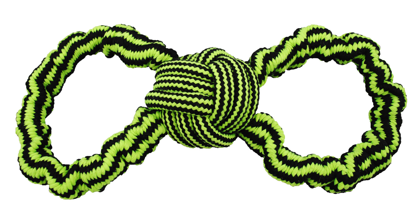 Jolly Pets durable dog chew toy featuring a durable rope design for interactive play and tugging fun