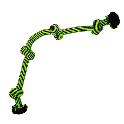 Jolly Pets durable dog chew toy featuring a knot design for tough chewing and playtime pleasure
