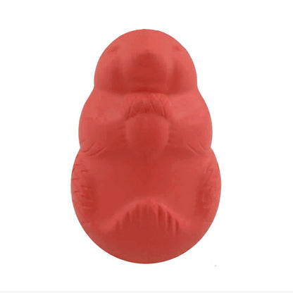 Jolly Pets durable dog chew toy in red designed for tough chewers and interactive play