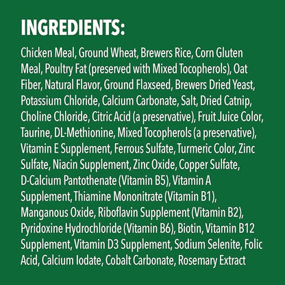 Cat dental treats by The Family Pet with ingredients list highlighting health benefits for dental care