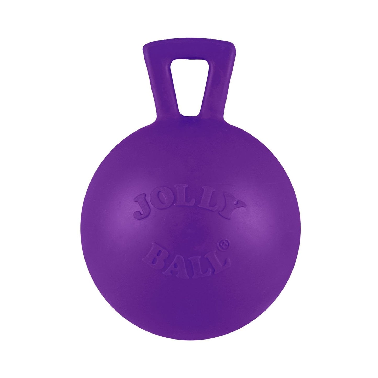 Jolly Pets mini dog tug toy in purple designed for fun interactive playtime with pets