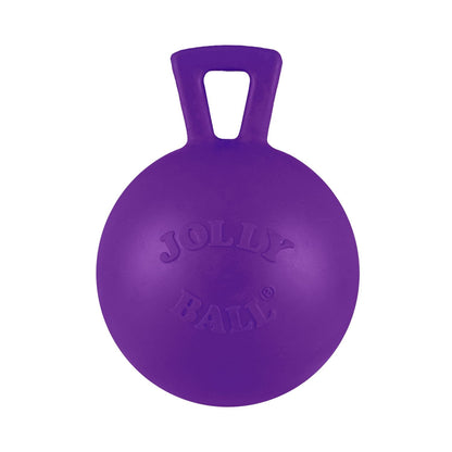 Jolly Pets mini dog tug toy in purple designed for fun interactive playtime with pets