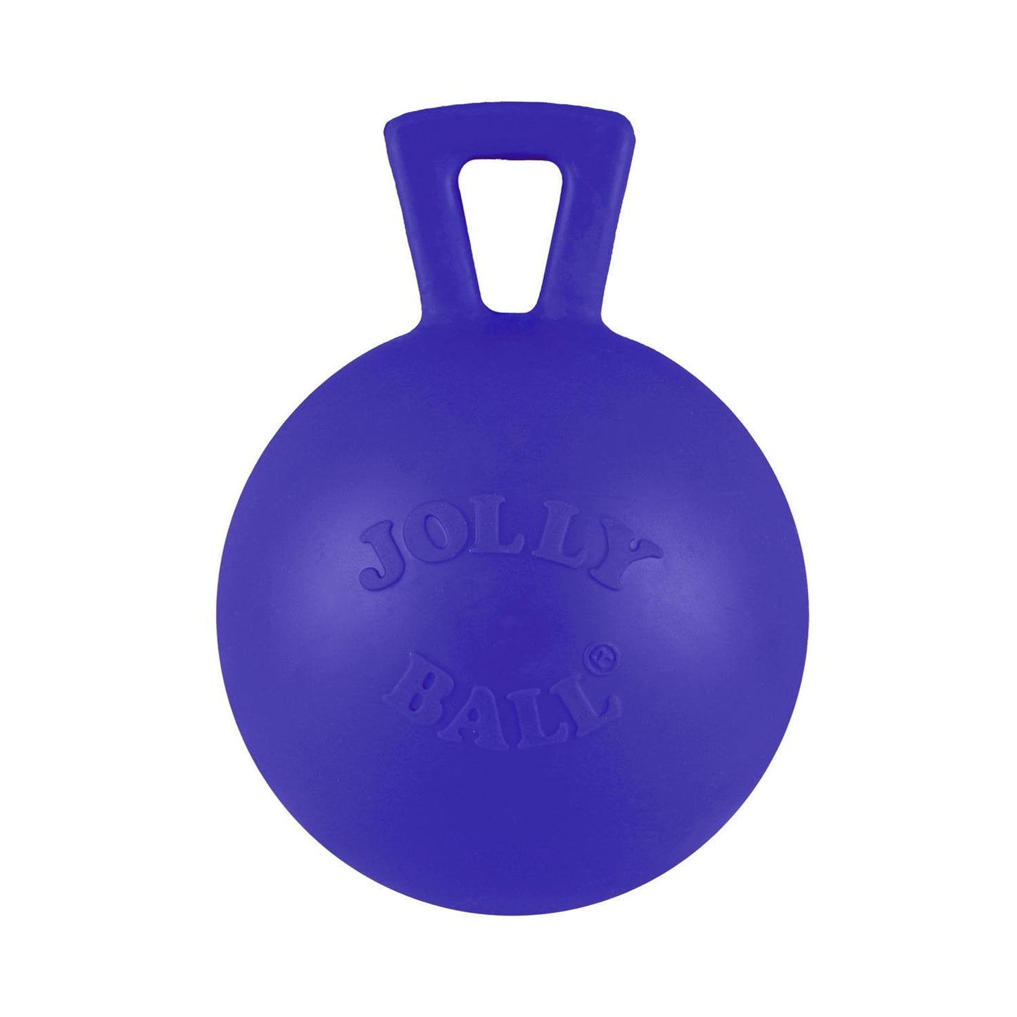 Jolly Pets Mini Dog Tug Toy in Purple for interactive play and fetching with dogs