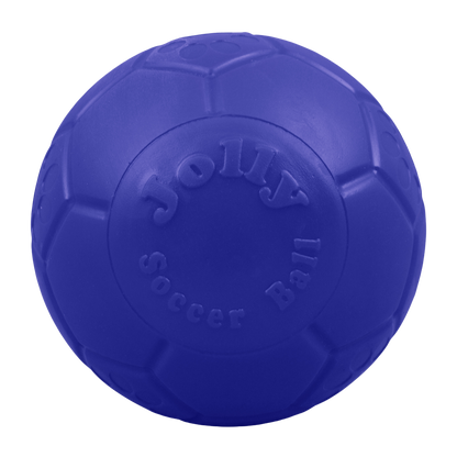Jolly Pets dog soccer ball in vibrant purple, perfect for interactive playtime and exercise