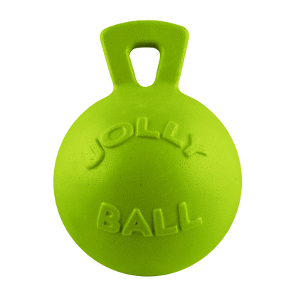Jolly Pets Dog Tug and Toss Toy in bright green for interactive play and exercise