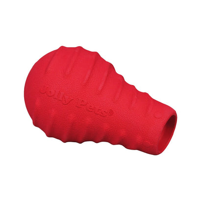 Jolly Pets Durable Dog Toy for Chewers in Red, Ideal for Active Play and Chewing
