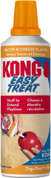 Kong Easy Treat for dogs bacon and cheese flavor dog treats stuffing toy for extended playtime
