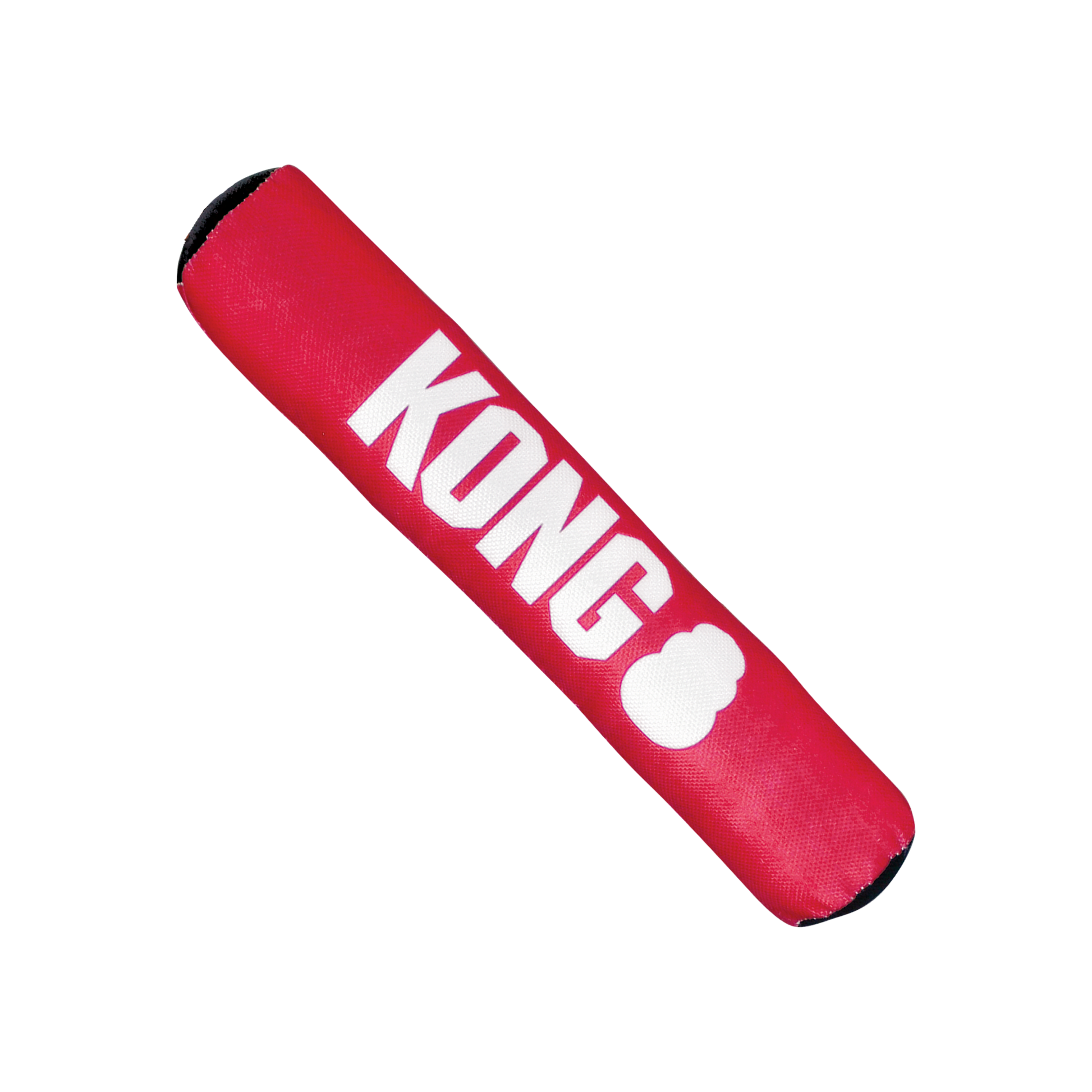 Red Kong Signature Stick dog toy with durable fabric for interactive play and chewing