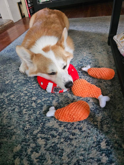 PAWTY FRIED CHICKEN INTERACTIVE SNUFFLE MAT DOG TOY