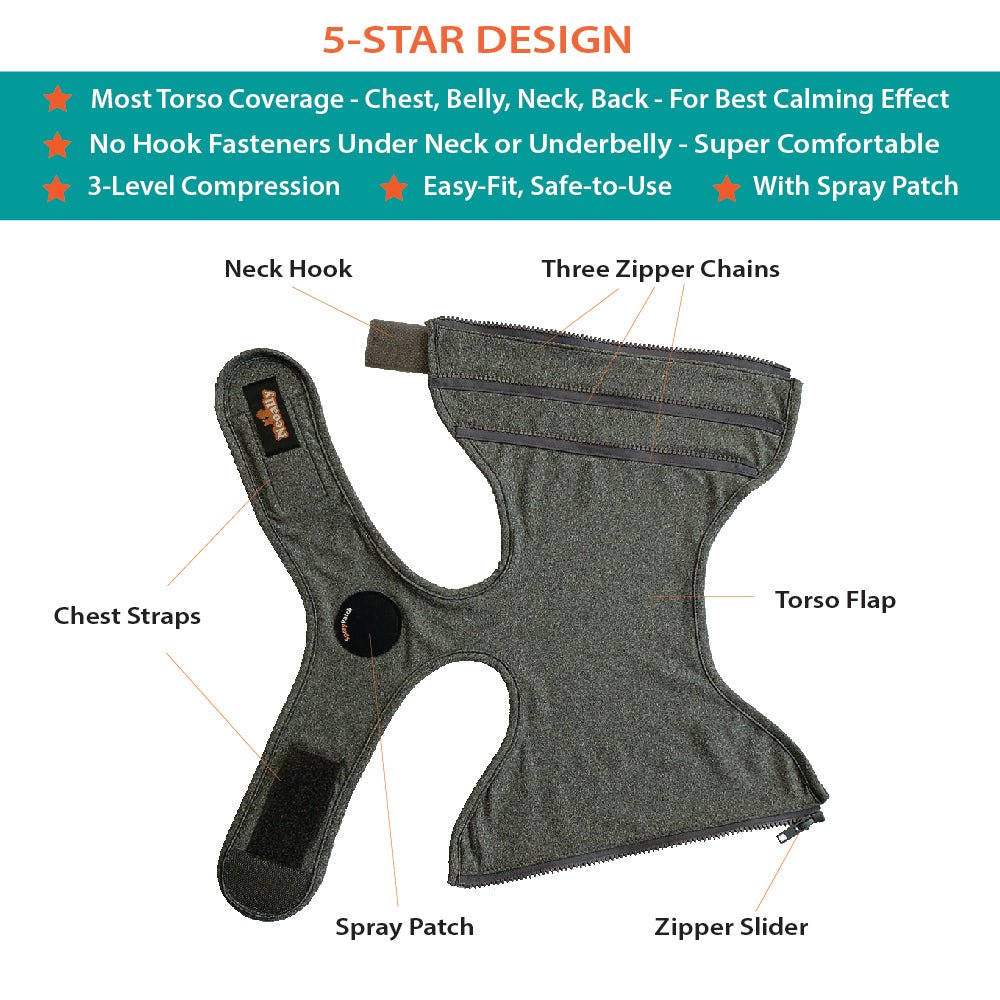 NeoAlly Upgraded Dog Surgical Recovery Vest for Dogs and Cats