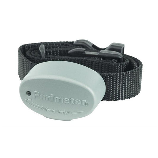 Perimeter Technologies invisible fence receiver replacement collar with adjustable black strap