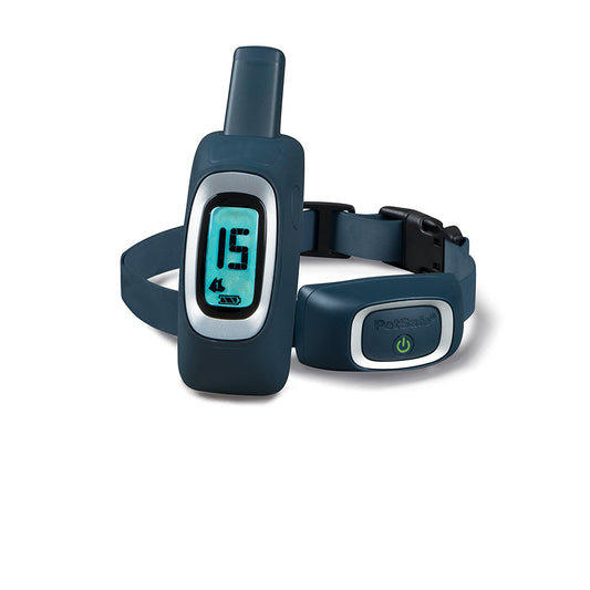 PetSafe remote trainer dog training collar with adjustable strap and digital display