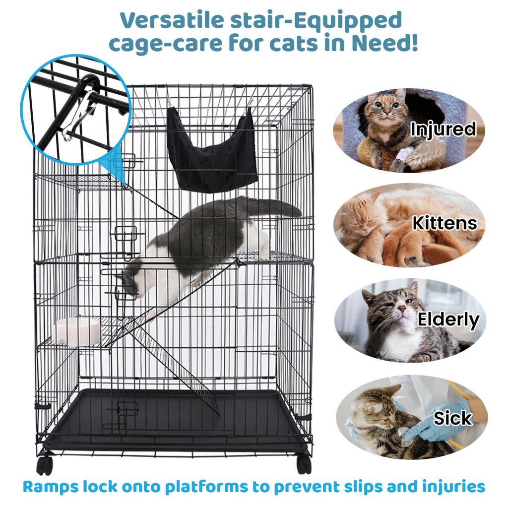 50" Collapsible Cat Cage C01