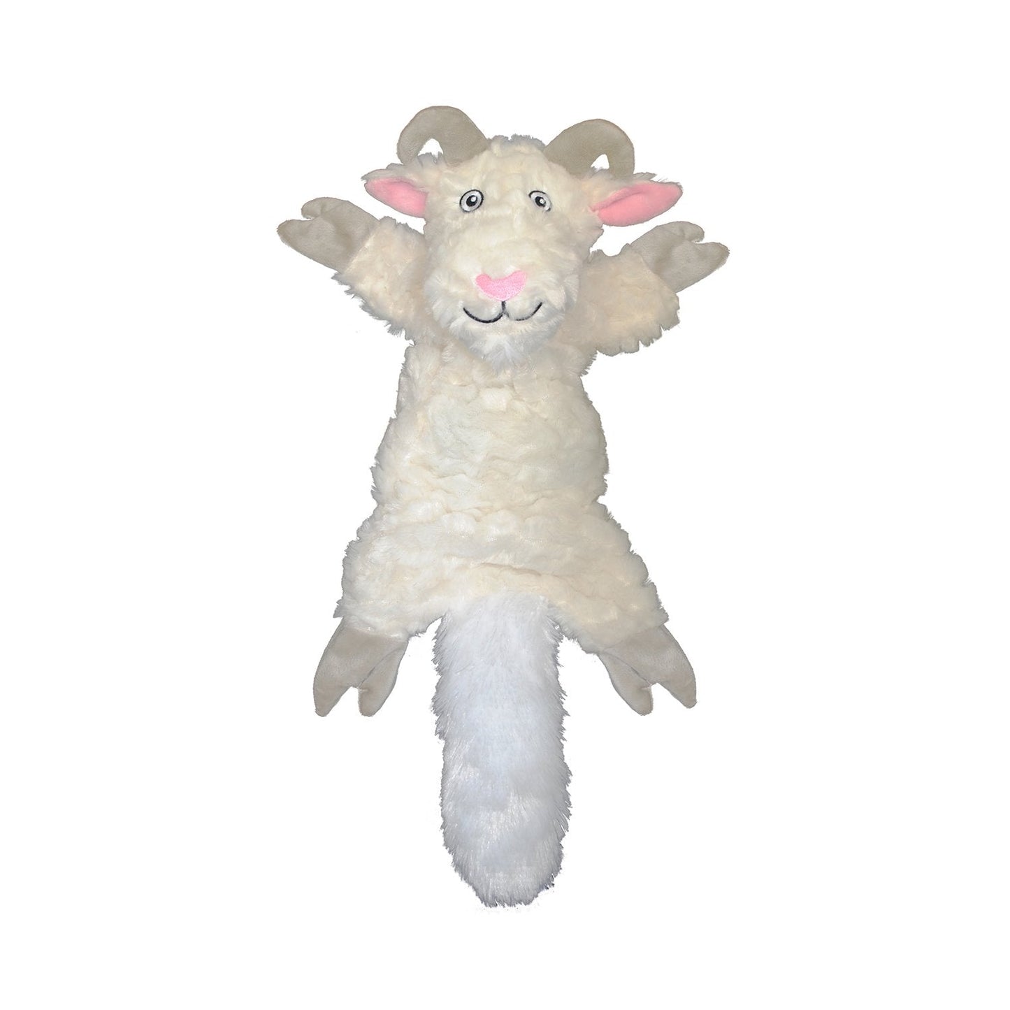Jolly Pets plush lion dog toy with soft fur and fun features for playful dogs