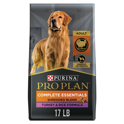 Purina Pro Plan Complete Essentials adult dry dog food turkey and rice formula with probiotic dry dog food