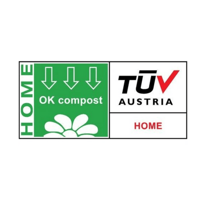 rōmng compostable dog poop bags certified for home composting with TÜV Austria approval