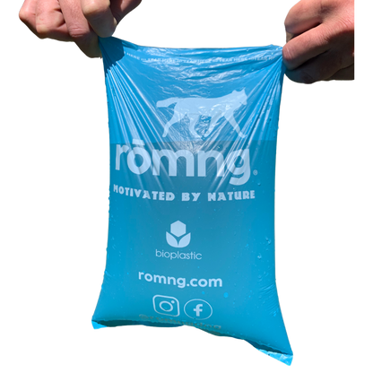Bio-based Dog Poop Bags with Bamboo Dispenser