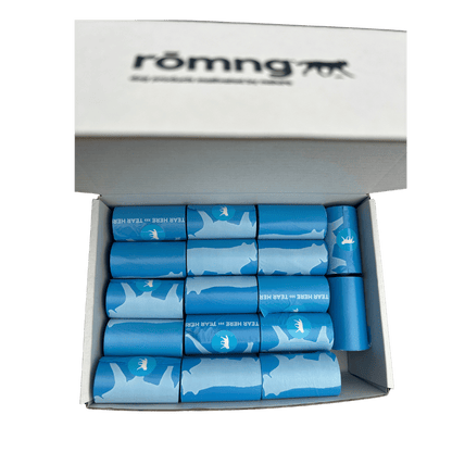 rōmng Bio-Based Dog Poop Bags - 120 Leak Proof Bags