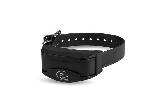 SportDOG no bark collar in black with adjustable strap for effective bark control