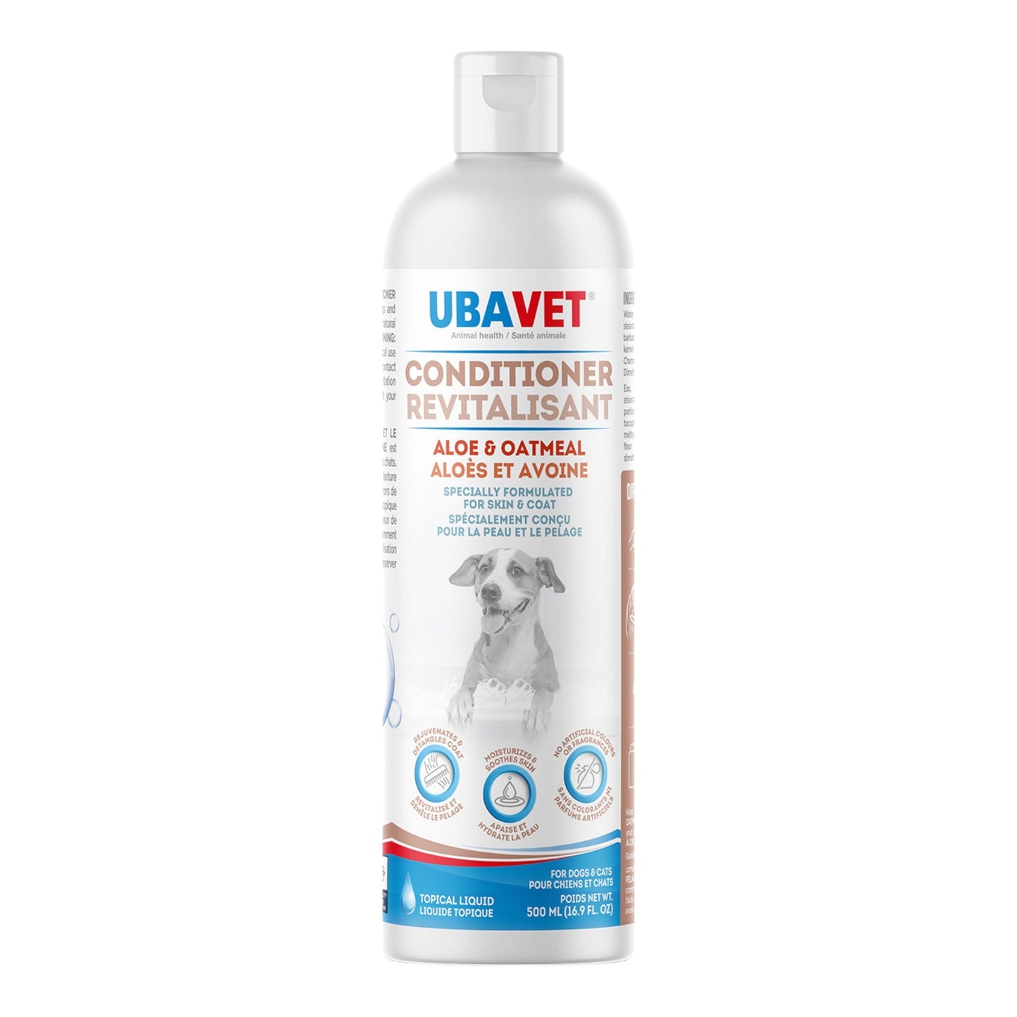 American Pet Supplies aloe oatmeal conditioner for pets UbaVet bottle for skin and coat care