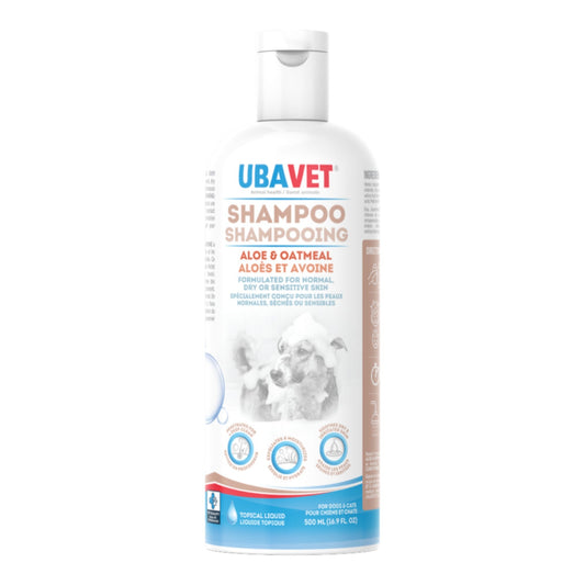 American Pet Supplies aloe oatmeal pet shampoo bottle for dogs and cats with soothing formula