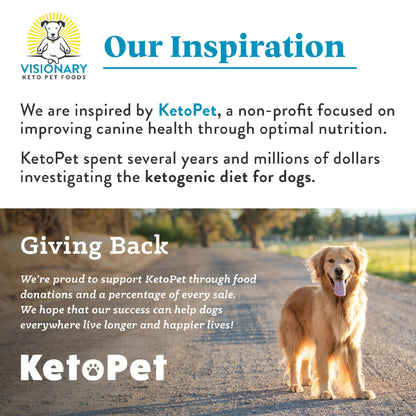 Visionary Pet Foods freeze dried dog food chicken for optimal canine nutrition and health