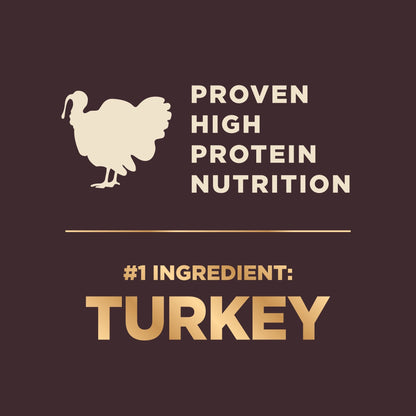 The Family Pet small breed raw dog food featuring high protein nutrition with turkey as the main ingredient