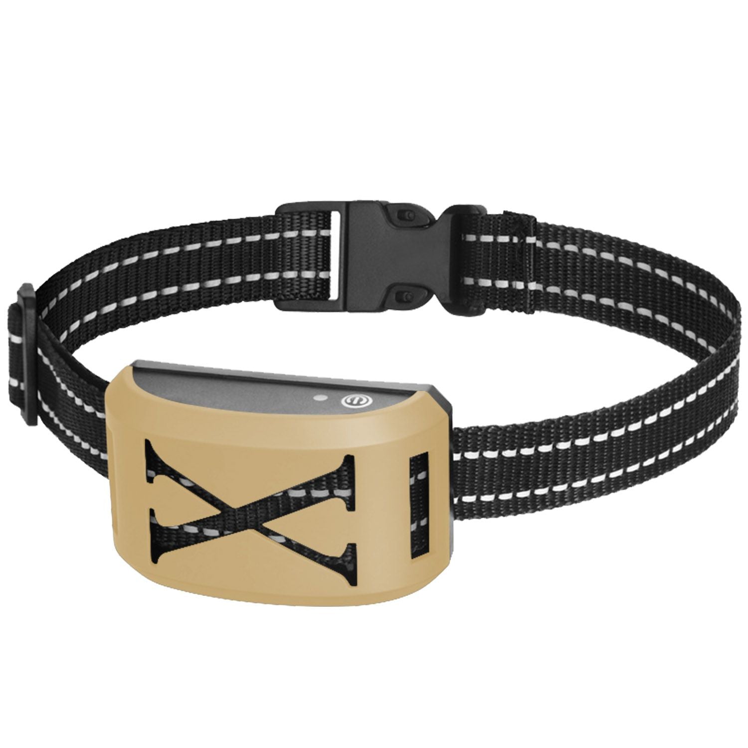 Wireless electric dog fence collar with adjustable strap for pet containment and safety