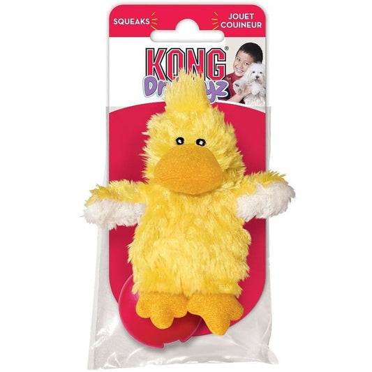 Kong Plush Duckie Dog Toy - X-small - 4.5"