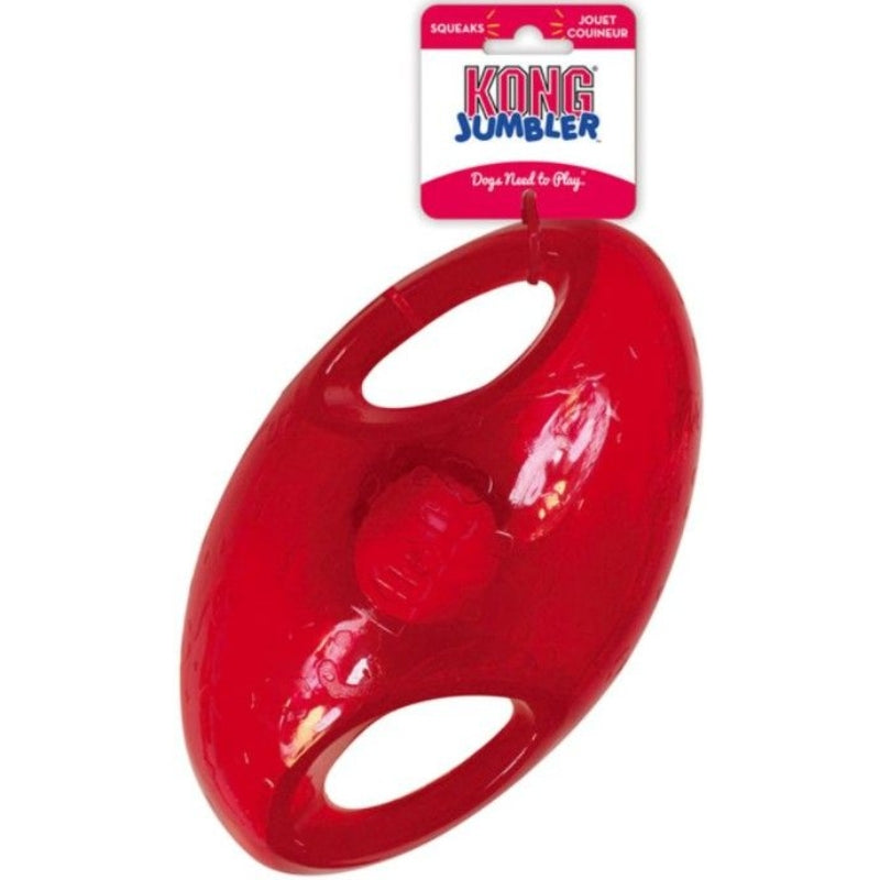 Kong Jumbler Football Dog Toy Medium / Large - 1 Count