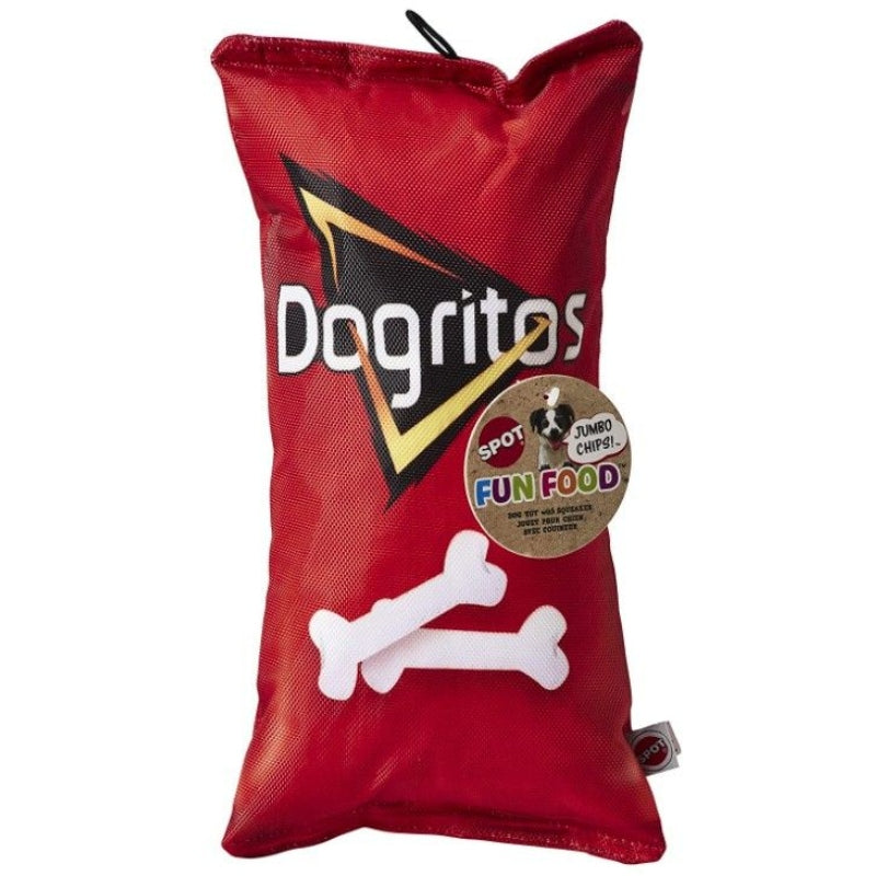 Spot Fun Food Dogritos Chips Plush Dog Toy - 1 Count